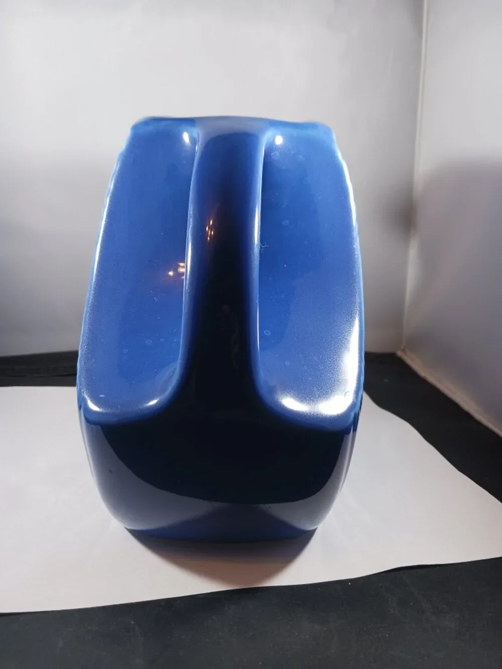 Vintage Fiestaware Sapphire Large Disk Pitcher